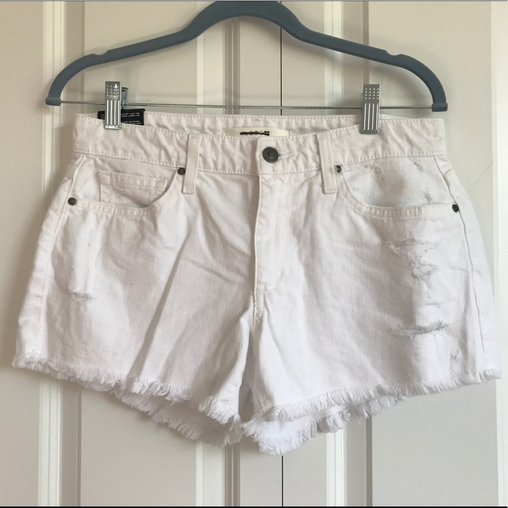 Joe's Jeans White Jean Shorts